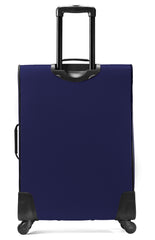 American Tourister AT Pops Plus Softside 3-Piece Spinner Wheel Luggage Set Navy One Size U1