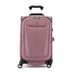 Travelpro Maxlite 5 Softside Expandable Luggage with 4 Spinner Wheels, Lightweight Suitcase, Men and Women Dusty Rose Pink Carry On 21 Inch U5