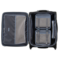 Travelpro Platinum Elite Softside Expandable Luggage, 2 Wheel Upright Suitcase, USB Port, Men and Women U3
