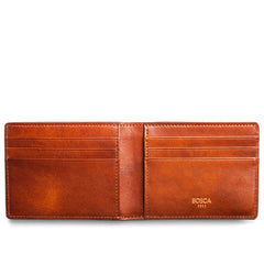 Bosca Men's Wallet, Dolce Small Bifold Wallet ( Amber , One Size ) Amber One Size U2