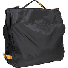 A.Saks EXPANDABLE Garment Bag ( Black , One Size ) Black One Size U4