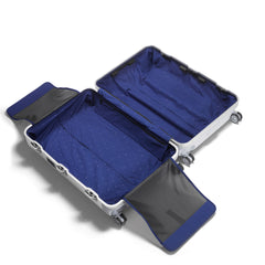 ZERO Halliburton Pursuit Aluminum Hardside Travel Case Silver Large Travel Case U2