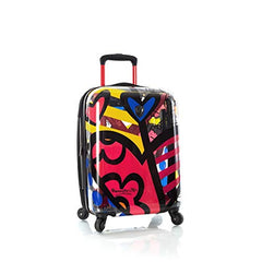 Heys Britto Transparent 21" Carry On Spinner Luggage ( Transparent New Day ) Transparent New Day U2