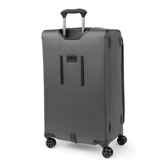Travelpro Crew Classic Lightweight Softside Expandable Luggage, 8 Wheel Spinner Suitcase, Men and Women ( Titanium Grey , Checked Large 29-Inch ) Titanium Grey Checked Large 29 Inch U1