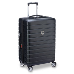 DELSEY Paris Jessica Hardside Expandable Luggage with Spinner Wheels ( Black , 3-Piece Set (21/25/29) ) Black 3 Piece Set 21 25 29 U4