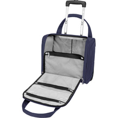 TOTAL TRAVELWARE Everest Expandable Softside Spinner ( Navy , 15-Inch Under Seat Bag Carry-On ) Navy 15 Inch Under Seat Bag Carry On U2