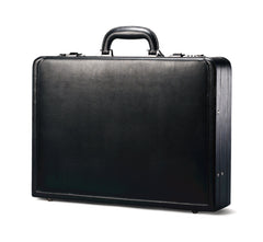Samsonite Bonded Leather Attache 15.6 Black One Size U3