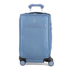 Travelpro VersaPack+ Lightweight Softside Expandable Carry on Luggage, 8 Spinner, TSA Lock, Carry On 21-Inch ( Elemental Blue , Carry On ) Elemental Blue Carry On U1