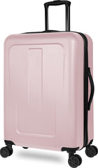 TOTAL TRAVELWARE Passage Expandable Hardside Spinner ( Pink , Checked-Medium 24-Inch ) Pink Checked Medium 24 Inch U1