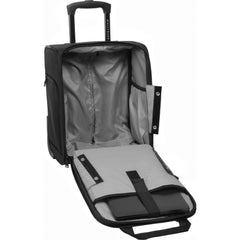 WallyBags Solutions 16 Underseat Bag with Padded Electronics Pockets ( Black , One Size ) Black One Size U4