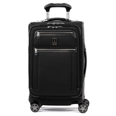 Travelpro Platinum Elite Softside Expandable Luggage, 8 Wheel Spinner Suitcase, USB Port, Suiter, Men and Women U4