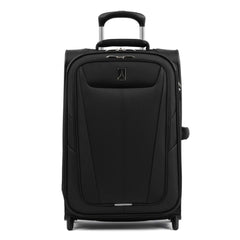 Travelpro Maxlite 5 Softside Expandable Upright 2 Wheel Luggage, Lightweight Suitcase, Men and Women Black Carry On 22 Inch U41
