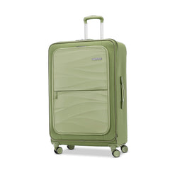 American Tourister Cascade Softside 4 Wheel Spinner, TSA Lock, Lightweight Suitcase, Men and Women U2
