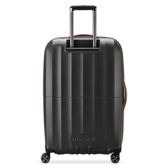 Delsey Paris Carrousel 28" Expandable Carry-On Spinner ( Black , Checked-Large 28 Inch ) Black Checked Large 28 Inch U3