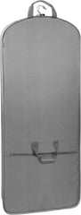 WallyBags 60 Premium Tri-Fold Travel Garment Bag with exterior pocket ( Grey , 60-inch ) Grey 60 Inch U2