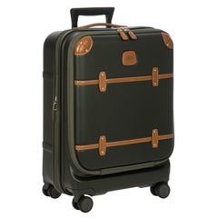 Bric's Bellagio 3.0 21" Carry-On Expandable Spinner w/Pocket ( Olive , 21-Inch w/ Pocket ) Olive 21 Inch W Pocket U1