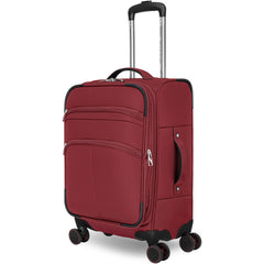 TOTAL TRAVELWARE Expandable Spinner ( Wine , 20-Inch Spinner Carry-On ) Wine 20 Inch Spinner Carry On U1