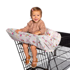 J.L. Childress Disney Baby by Shopping Cart & High Chair Cover for Baby to Toddler ( Princess , One Size ) Princess One Size U1