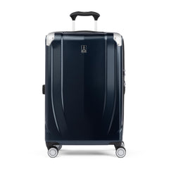 Travelpro Pathways 3 Hardside Expandable Luggage, 8 Spinner Wheels, Lightweight Hard Shell Suitcase ( Royal Blue , Checked Medium 25 Inch ) Royal Blue Checked Medium 25 Inch U1