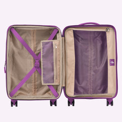 Atlantic Ultra Lite 4 Hardside | 21-Inch Carry-On Expandable Spinner ( Bright Violet , One Size ) Bright Violet One Size U2