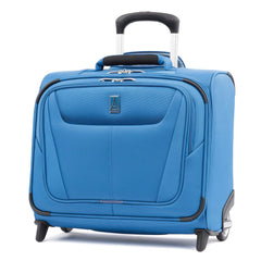 Travelpro Maxlite 5 Softside Lightweight Rolling Underseat Tote Upright 2 Wheel Bag, Men and Women Azure Blue 16 Inch U1