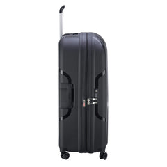 DELSEY Paris Clavel Hardside Expandable Luggage with Spinner Wheels ( BLACK , Checked-Large 30 Inch ) BLACK Checked Large 30 Inch U21