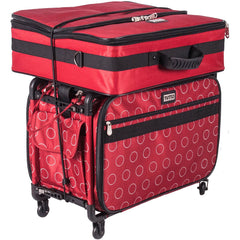 Tutto Machine On Wheels Red W/Dotted Circles 22 Inch U1