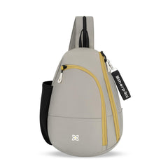 Sherpani Wayfarer, Small Convertible Sling Backpack, 8L Travel Bag, Shoulder Sling Purse, Travel Gifts for Women ( Wasabi Stone , One Size ) Wasabi Stone One Size U1