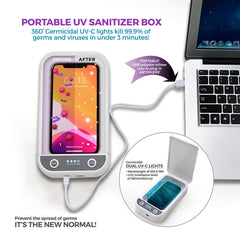 Travelon Portable UV Sanitizer Box White One Size U2