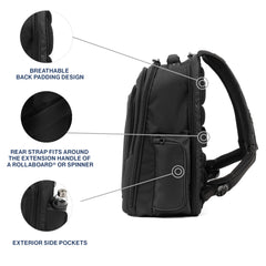 Travelpro Tourlite Laptop Backpack ( Black , One Size ) Black One Size U6