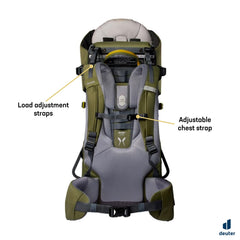 Deuter Kid Comfort Venture Khaki-Turmeric One Size U1