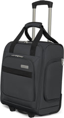 WallyBags Stratford Luggage, 16-Inch Under Seat Bag ( Graphite , 16-Inch Under Seat Bag ) Graphite 16 Inch Under Seat Bag U1