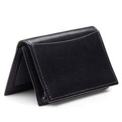 Bosca Men's Wallet, Old Leather Full Gusset 2-Pocket Card Case Wallet with I.D. Window ( Black , One Size ) Black One Size U3