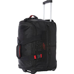 A.SAKS Luggage Lightweight Rolling Trolley Duffel with Wheels U1