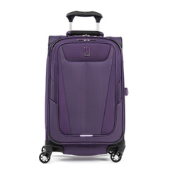 Travelpro Maxlite 5 Softside Expandable Luggage with 4 Spinner Wheels, Lightweight Suitcase, Men and Women Imperial Purple Carry On 21 Inch U4