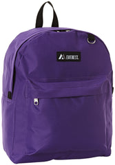 Everest Luggage Printed Pattern Backpack - Dark Purple/One Size