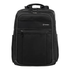 Travelpro Crew Executive Choice 3 Large Backpack Fits Up to 15.6 Laptops and Tablets, USB a and C Ports, Men and Women - Jet Black/Large