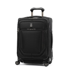 Travelpro Crew Versapack Softside Expandable Spinner Wheel Luggage - Jet Black/Carry-On 21-Inch