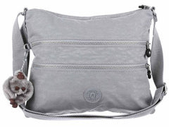 Kipling Women's Alvar Solid Crossbody Bag - Silver Grey/One Size