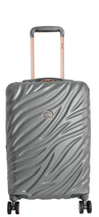Delsey Alexis Lightweight Luggage, Double Wheel Hardshell Suitcases, Expandable Spinner Suitcase with TSA Lock and Carry On U1