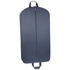 WallyBags 40 Deluxe Travel Garment Bag with Two Pockets - Navy/40-Inch