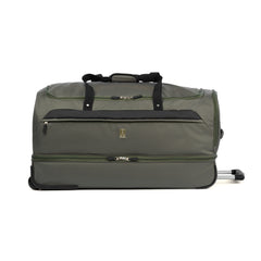 Travelpro Roadtrip 30 Drop-Bottom Rolling Duffel with Packing Cubes - Olive/30-Inch