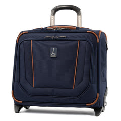 Travelpro Crew Versapack Carry-on 2 Wheel Upright Rolling Tote, 14-Inch Laptop or Tablet Pocket, Men and Women, Jet Black, 16.5-Inch - Patriot Blue/One Size