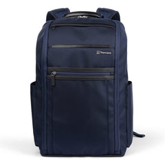 Travelpro Crew Executive Choice 3 Large Backpack Fits Up to 15.6 Laptops and Tablets, USB a and C Ports, Men and Women - Patriot Blue/Slim