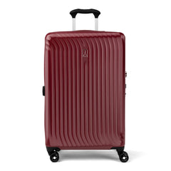 Travelpro Maxlite Air Hardside Expandable Luggage, 8 Spinner Wheels, Lightweight Hard Shell Polycarbonate - Cabernet/Checked-Medium 25-Inch