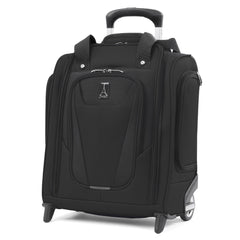 Travelpro Luggage Maxlite 5 Softside Lightweight Rolling Underseat Compact Carry on Upright 2 Wheel Bag, Men and Women - Black/15-Inch