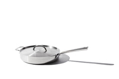 Material, The Sauté Pan and Lid, 10.5" 3Qt Capacity, 5-Ply Copper Core for All Stoves, Induction, Inner Measuring Cups, Dishwasher Safe U1