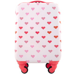 Travelers Club 5 Piece Kids' Luggage Set, Hearts U1