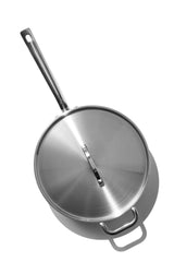 Material, The Sauté Pan and Lid, 10.5" 3Qt Capacity, 5-Ply Copper Core for All Stoves, Induction, Inner Measuring Cups, Dishwasher Safe U1