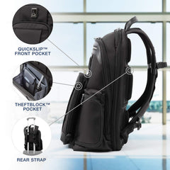 Travelpro Platinum Elite Business Laptop Backpack, Fits up to 17.5 Inch Laptop, Work School Travel, Men and Women U3